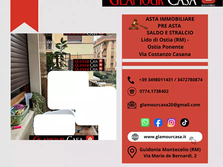 Immagine 5 di Appartamento in vendita  in Via Costanzo Casana a Roma