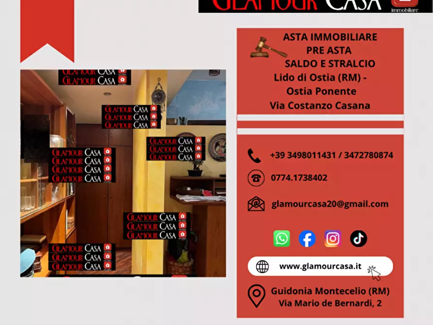Immagine 6 di Appartamento in vendita  in Via Costanzo Casana a Roma
