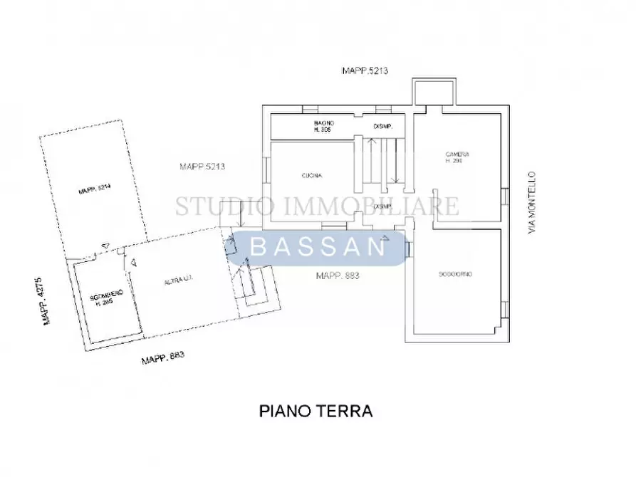 Immagine 22 di Casa bifamiliare in vendita  in Via Montello 43 a Albizzate