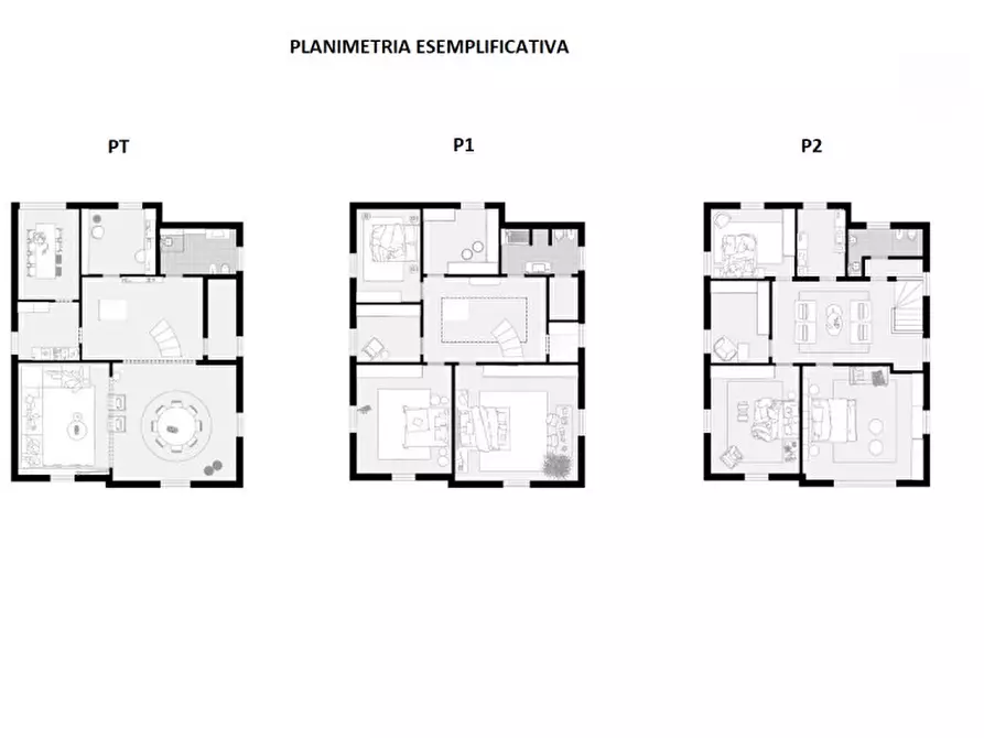 Immagine 3 di Villa in vendita  in via Larghe a Granarolo Dell'emilia