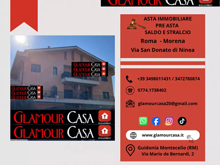 Immagine 1 di Appartamento in vendita  in Via San Donato di Ninea a Roma