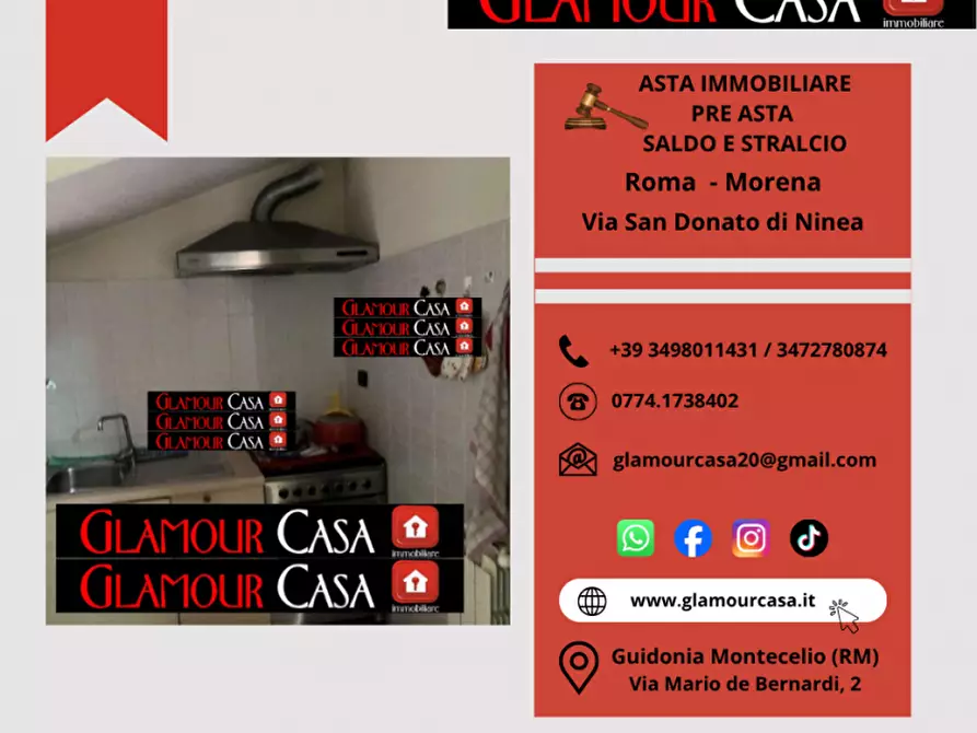 Immagine 2 di Appartamento in vendita  in Via San Donato di Ninea a Roma