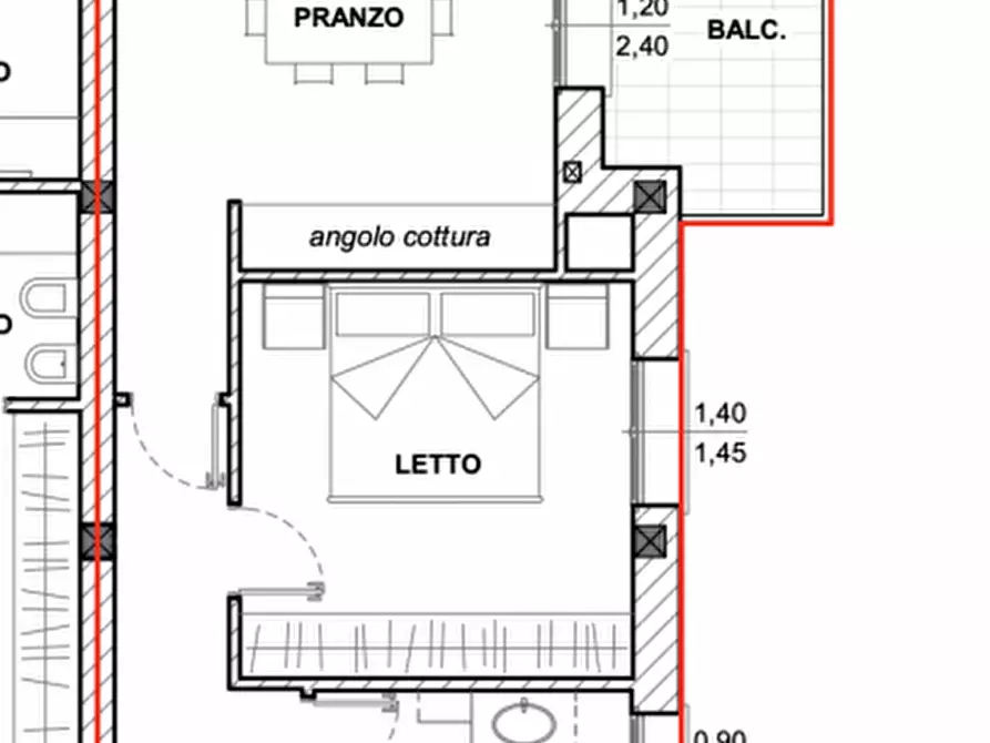 Immagine 3 di Appartamento in vendita  in Via Ivan Graziani a Soliera