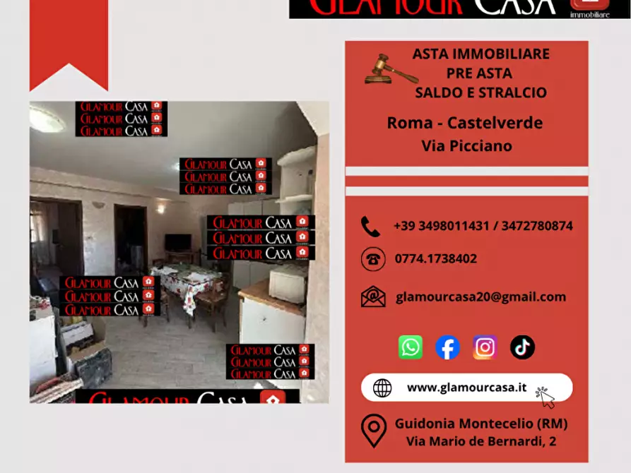 Immagine 6 di Villa in vendita  in Via Picciano a Roma