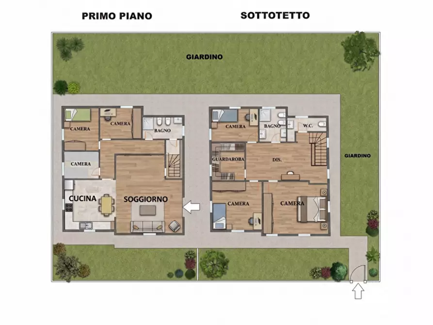 Immagine 22 di Casa bifamiliare in vendita  in via Larghe a Granarolo Dell'emilia