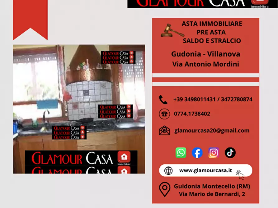 Immagine 3 di Villa in vendita  in Via Antonio Mordini a Guidonia Montecelio
