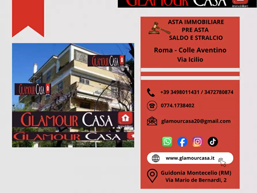 Immagine 2 di Appartamento in vendita  in Via Icilio a Roma