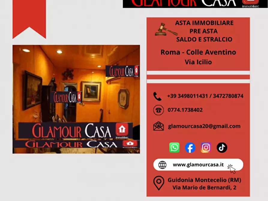 Immagine 4 di Appartamento in vendita  in Via Icilio a Roma