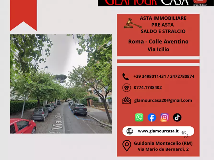 Immagine 5 di Appartamento in vendita  in Via Icilio a Roma