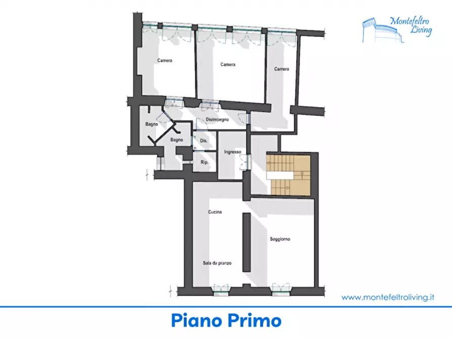 Immagine 49 di Appartamento in vendita  in Corso Angelo Battelli a Macerata Feltria