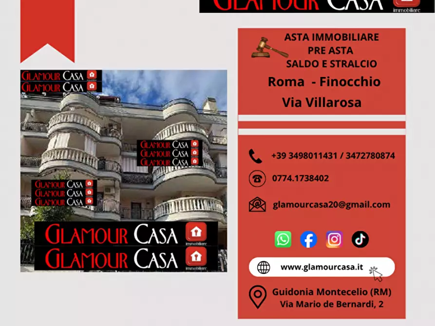 Immagine 1 di Appartamento in vendita  in Via Villarosa a Roma
