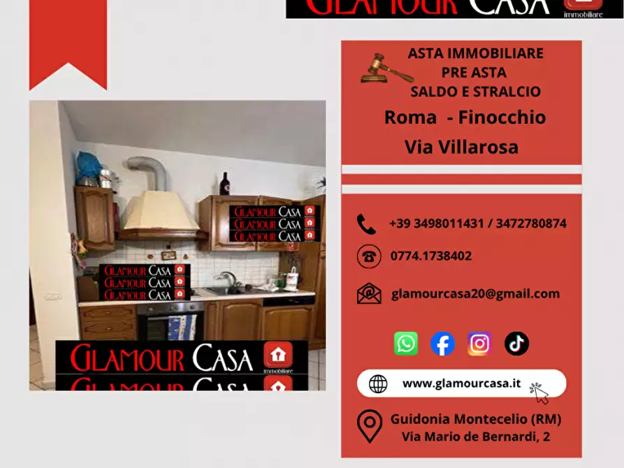 Immagine 2 di Appartamento in vendita  in Via Villarosa a Roma