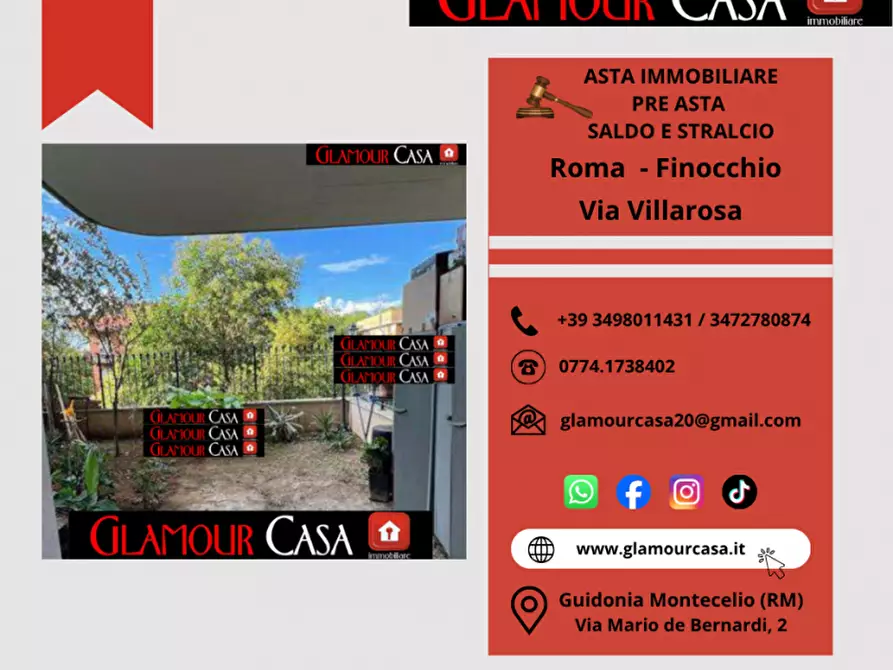 Immagine 3 di Appartamento in vendita  in Via Villarosa a Roma