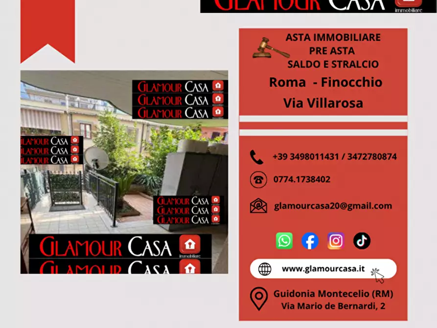 Immagine 4 di Appartamento in vendita  in Via Villarosa a Roma