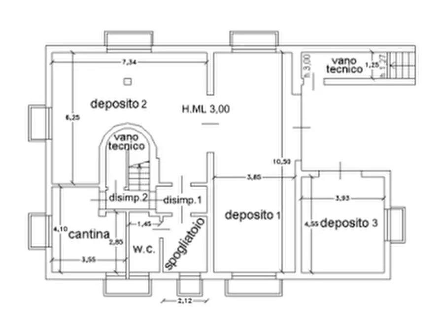 Immagine 10 di Magazzino in vendita  in Via Mier, 238 a Belluno