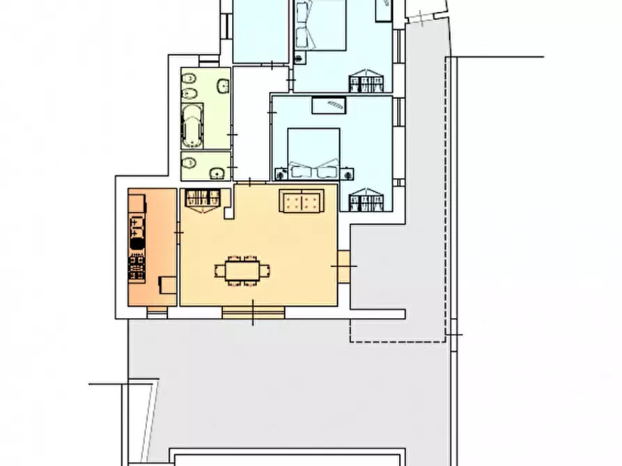 Immagine 28 di Casa quadrifamiliare in vendita  in Gordini a Fasano