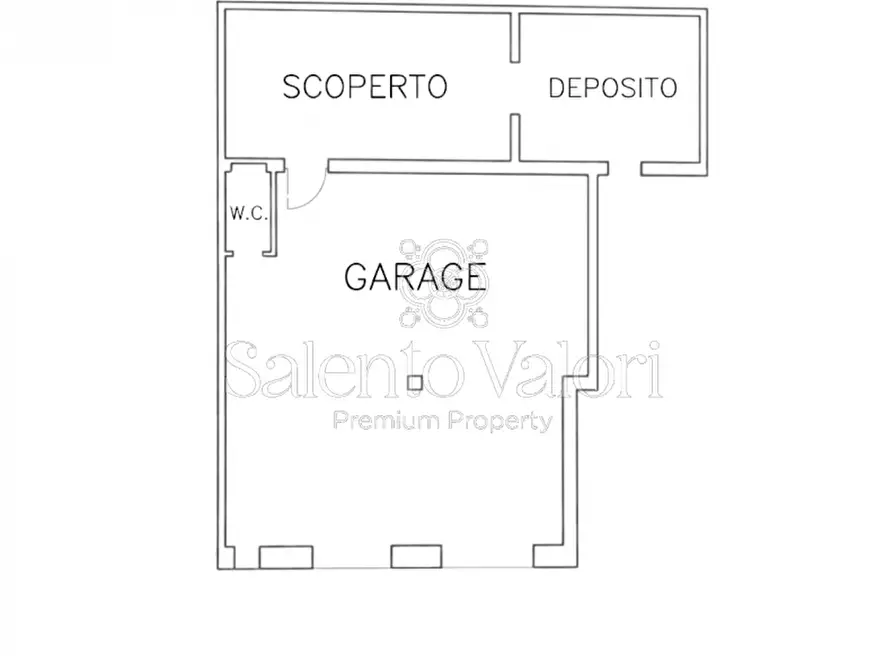 Immagine 18 di Loft/Open space in vendita  in Via Montecassino 7 a Parabita