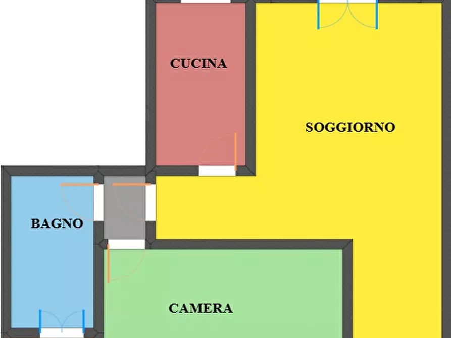 Immagine 12 di Appartamento in affitto  in via dei mille a Pavia