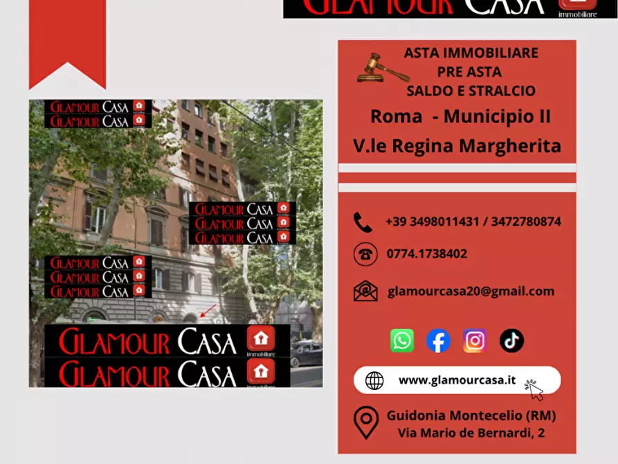 Immagine 1 di Appartamento in vendita  in V.le Regina Margherita a Roma