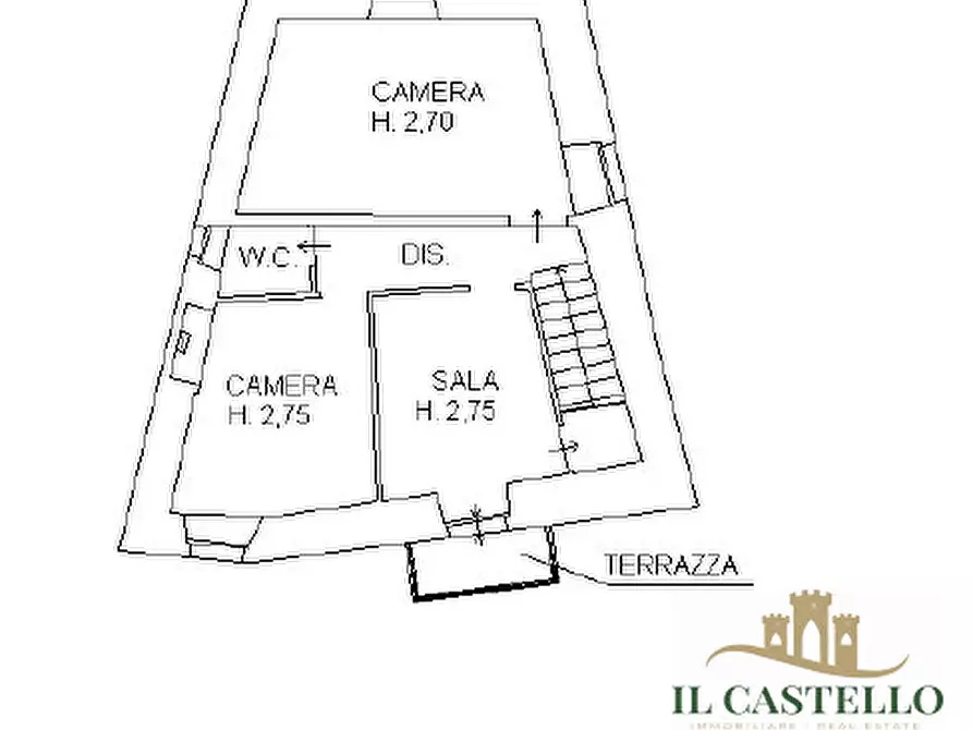 Immagine 18 di Casa indipendente in vendita  a Piegaro