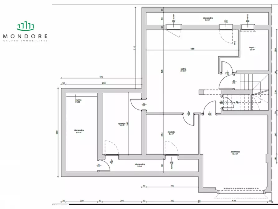 Immagine 39 di Casa bifamiliare in vendita  in Via dei Pini a Pianoro