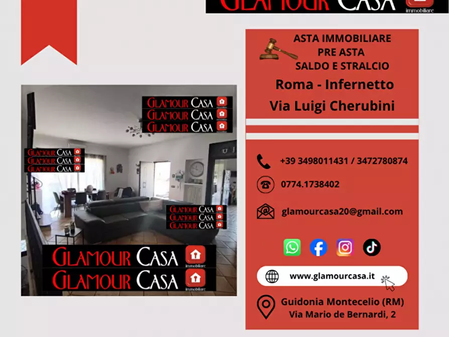 Immagine 2 di Villa in vendita  in Via Luigi Cherubini a Roma