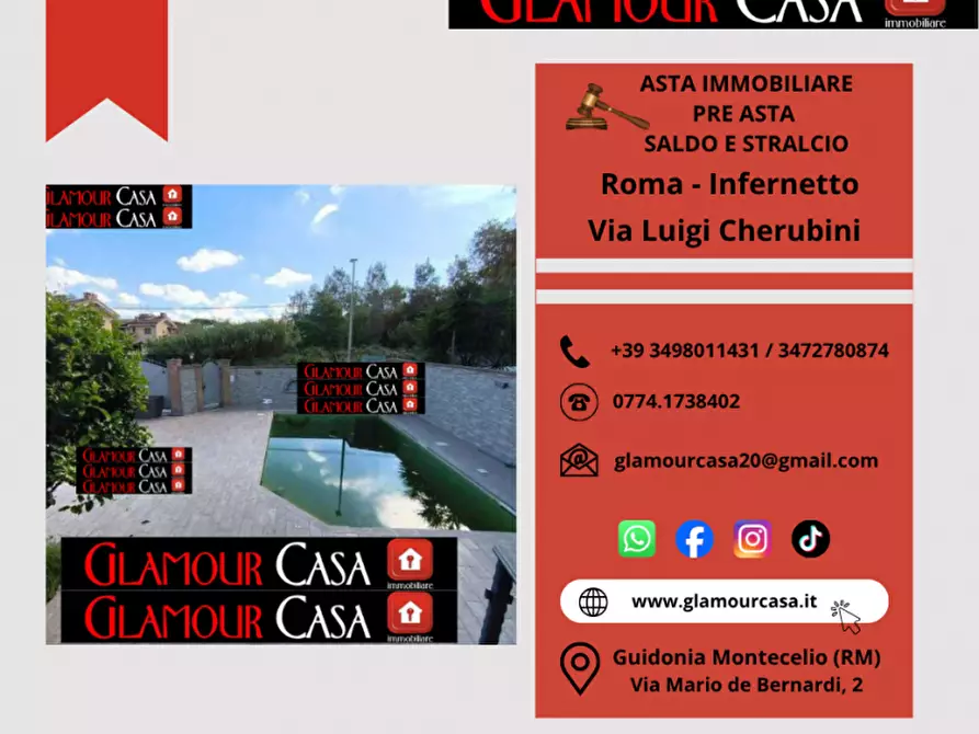 Immagine 4 di Villa in vendita  in Via Luigi Cherubini a Roma