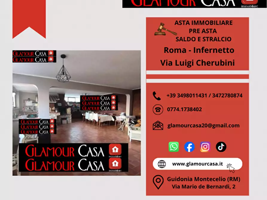 Immagine 5 di Villa in vendita  in Via Luigi Cherubini a Roma