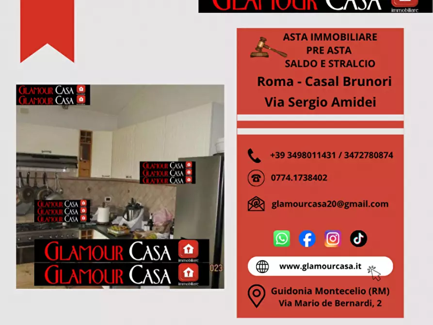 Immagine 8 di Casa quadrifamiliare in vendita  in Via Sergio Amidei a Roma