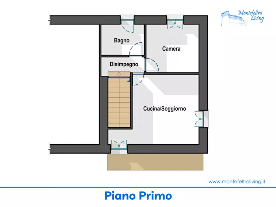 Immagine 16 di Casa bifamiliare in vendita  in Strada Provinciale San Sisto a Piandimeleto