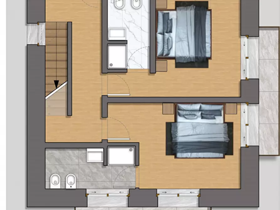 Immagine 9 di Casa indipendente in vendita  in Via Padova a Auronzo Di Cadore