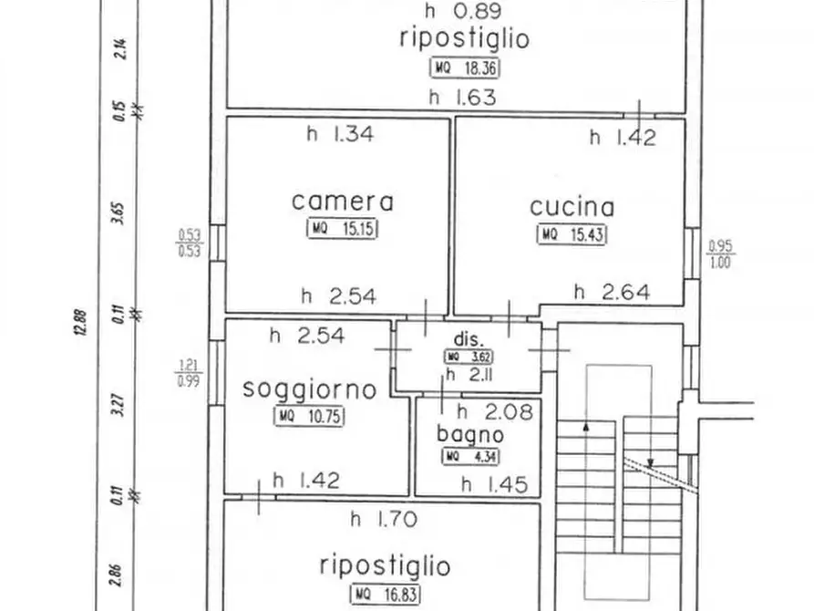 Immagine 24 di Appartamento in vendita  a Castelleone Di Suasa