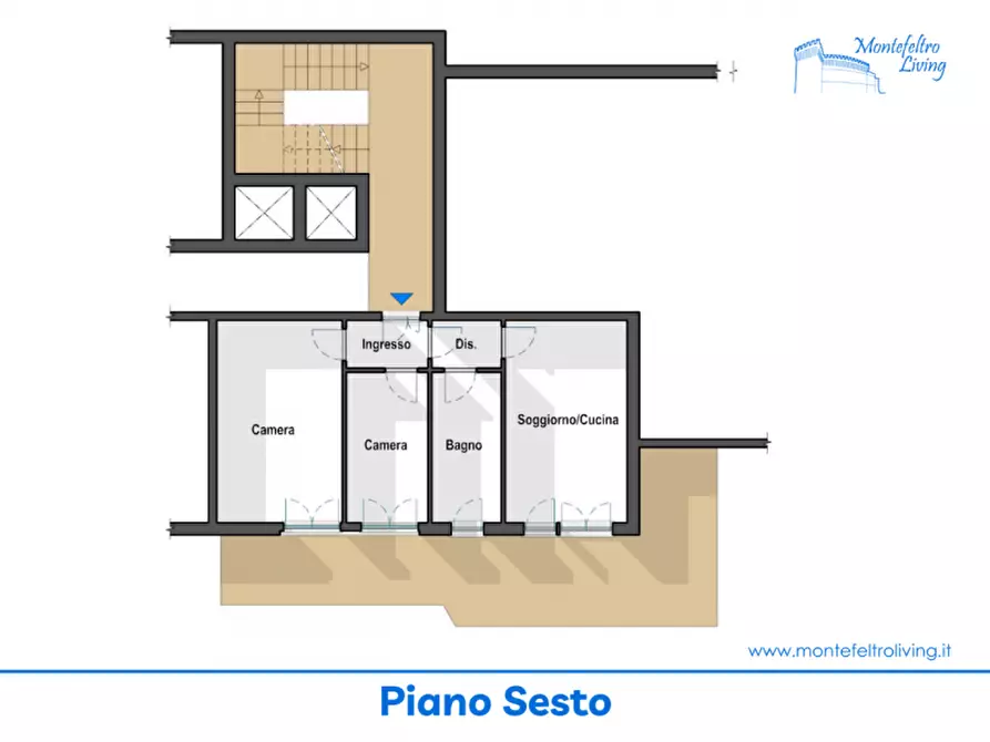 Immagine 21 di Appartamento in vendita  in Viale Dante Alighieri a Pesaro