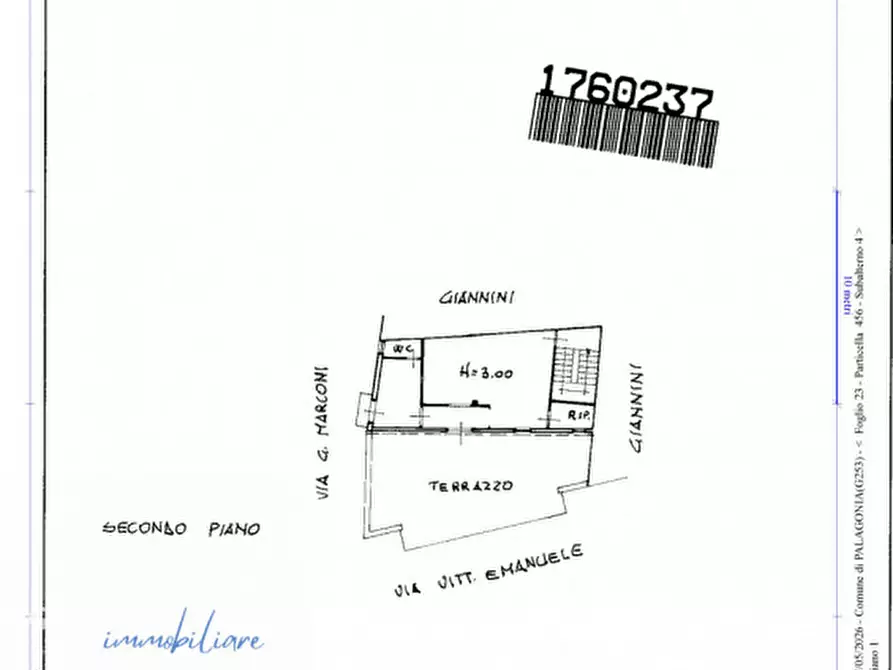 Immagine 27 di Casa indipendente in vendita  in Via Guglielmo Marconi n. 22 a Palagonia
