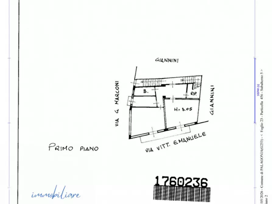 Immagine 28 di Casa indipendente in vendita  in Via Guglielmo Marconi n. 22 a Palagonia