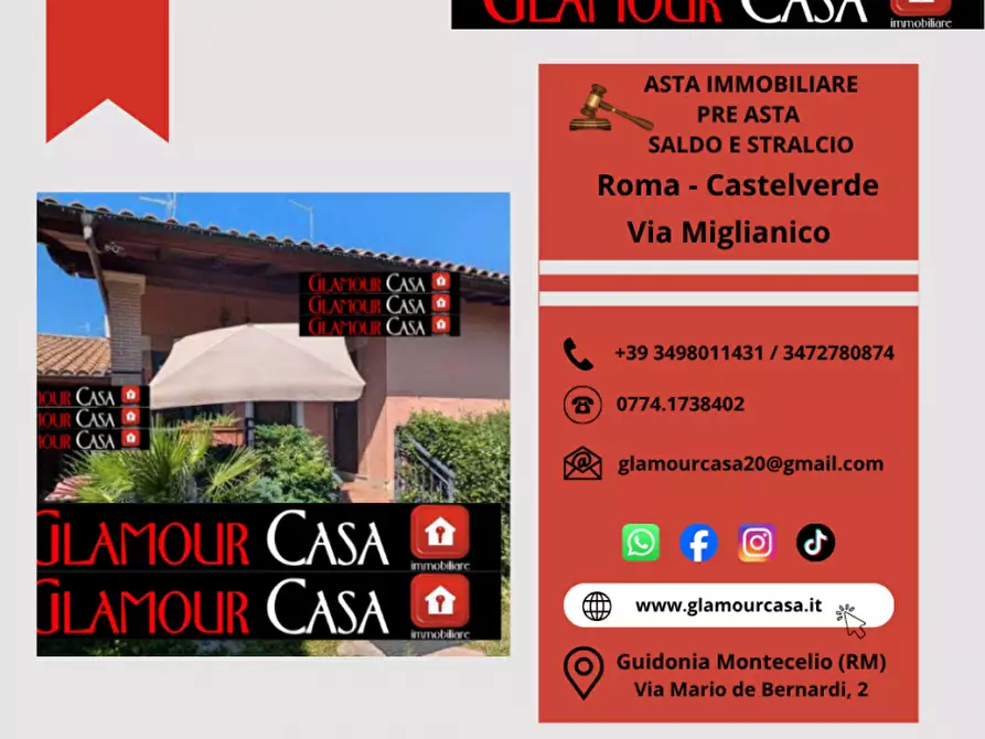 Immagine 1 di Villa in vendita  in Via Miglianico a Roma