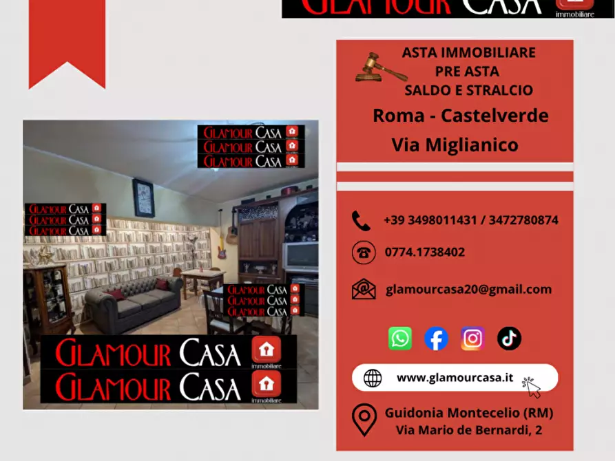 Immagine 2 di Villa in vendita  in Via Miglianico a Roma