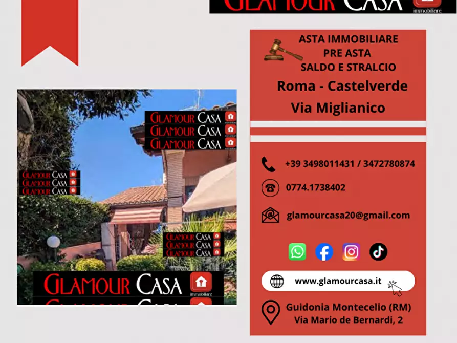 Immagine 3 di Villa in vendita  in Via Miglianico a Roma
