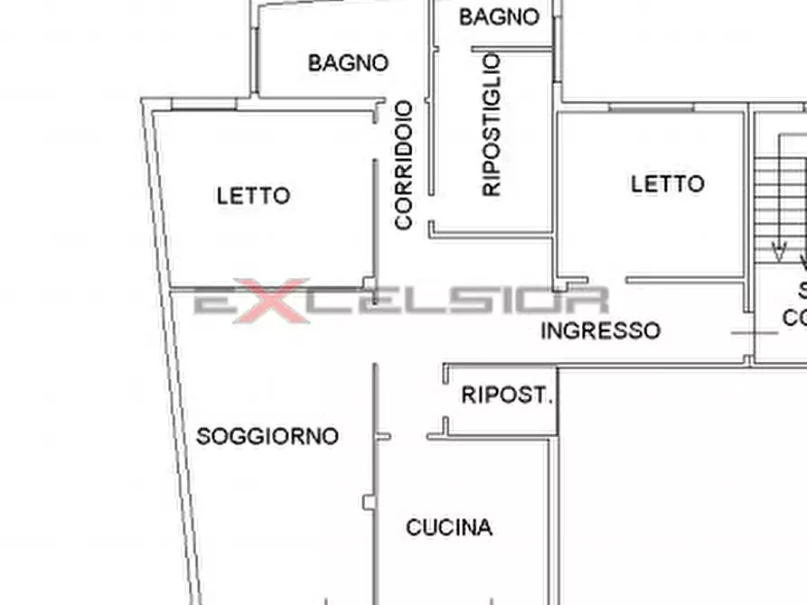 Immagine 12 di Appartamento in vendita  in via G. Matteotti, 20 bis a Cavarzere