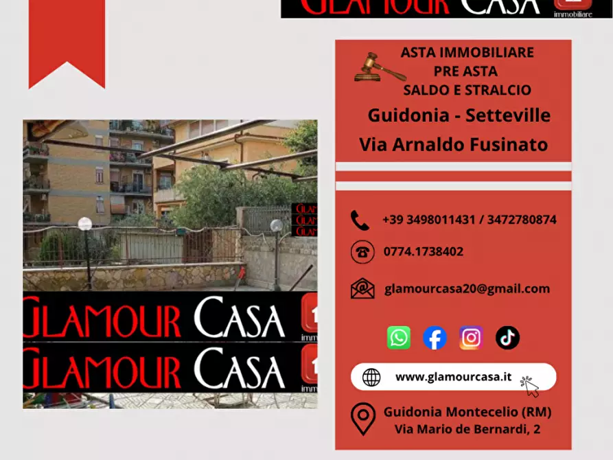 Immagine 2 di Appartamento in vendita  in Via Arnaldo Fusinato a Guidonia Montecelio