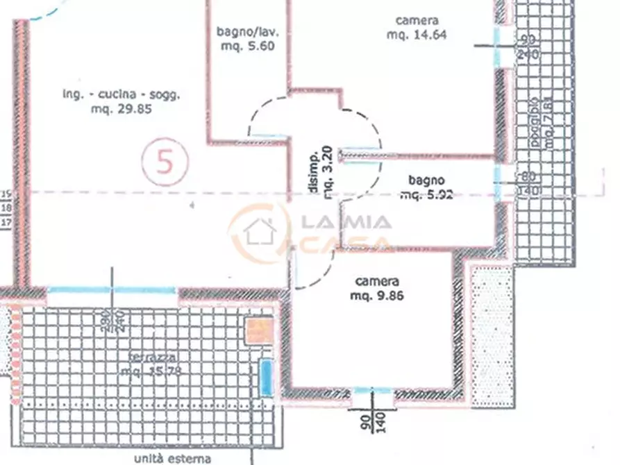 Immagine 9 di Appartamento in vendita  in Via Roma - Campolongo Maggiore a Campolongo Maggiore