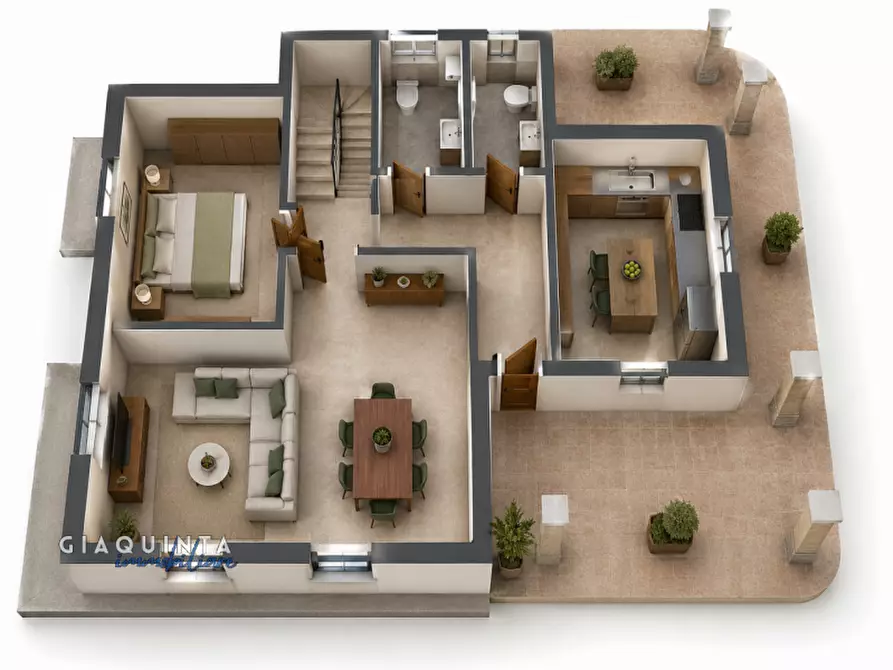 Immagine 12 di Casa indipendente in vendita  in Via Pio La Torre n. 1 a Palagonia