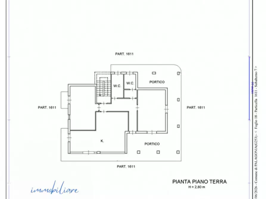 Immagine 27 di Casa indipendente in vendita  in Via Pio La Torre n. 1 a Palagonia