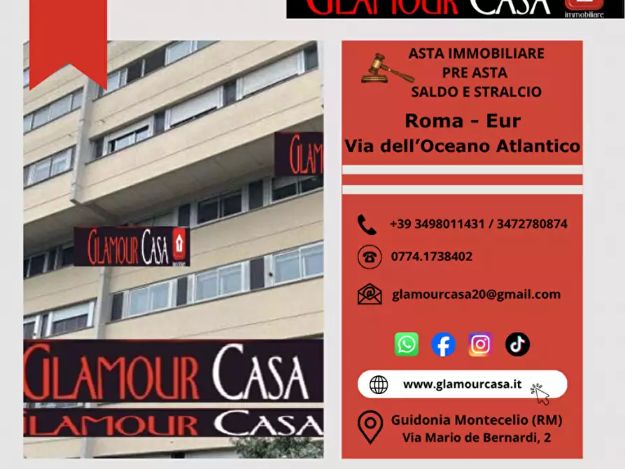 Immagine 1 di Appartamento in vendita  in Viale dell'Oceano Atlantico a Roma