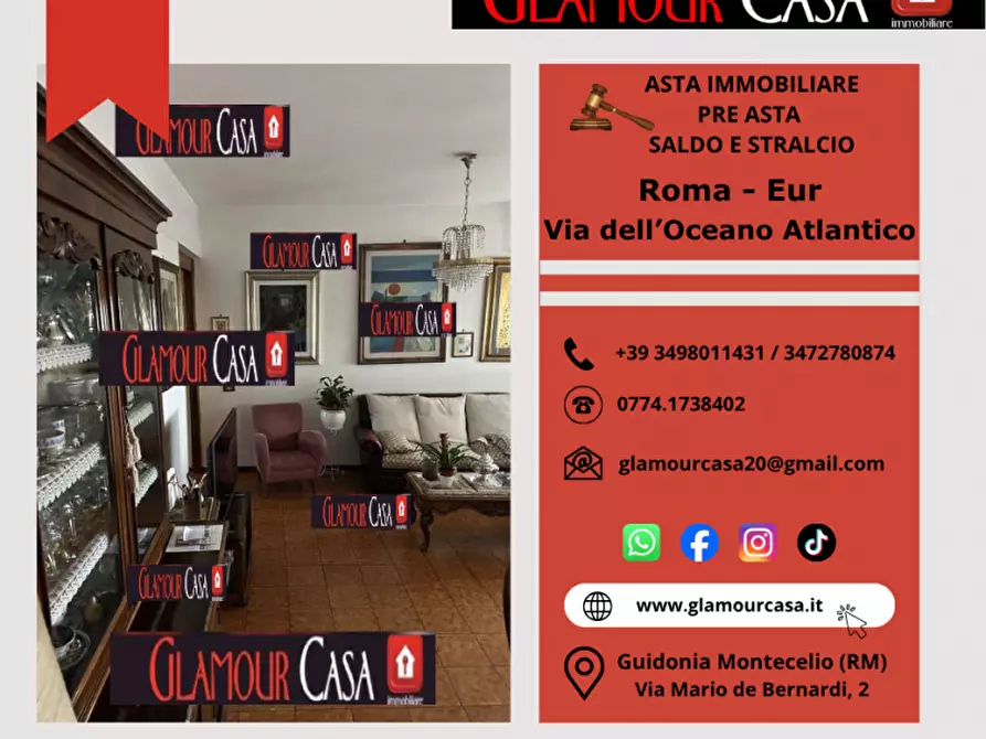 Immagine 3 di Appartamento in vendita  in Viale dell'Oceano Atlantico a Roma