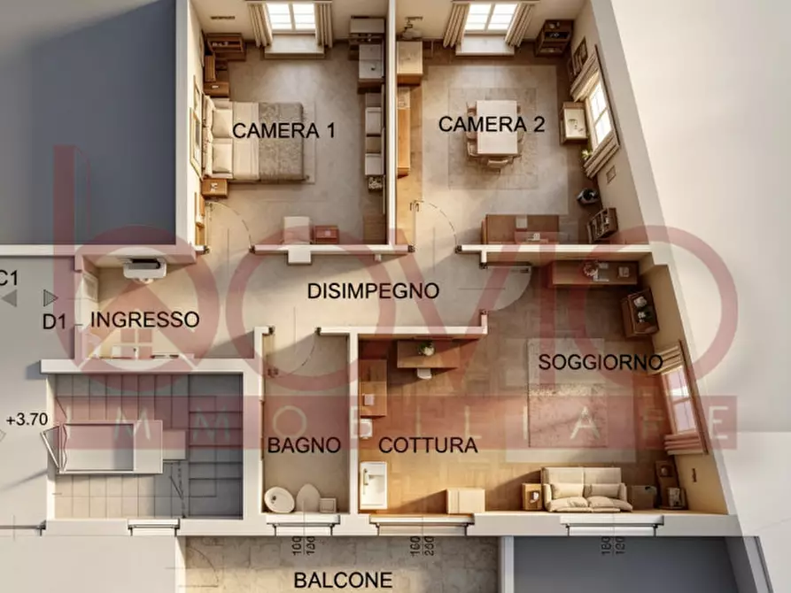 Immagine 8 di Appartamento in vendita  in Via Giacomo Matteotti 3 a Settimo Torinese