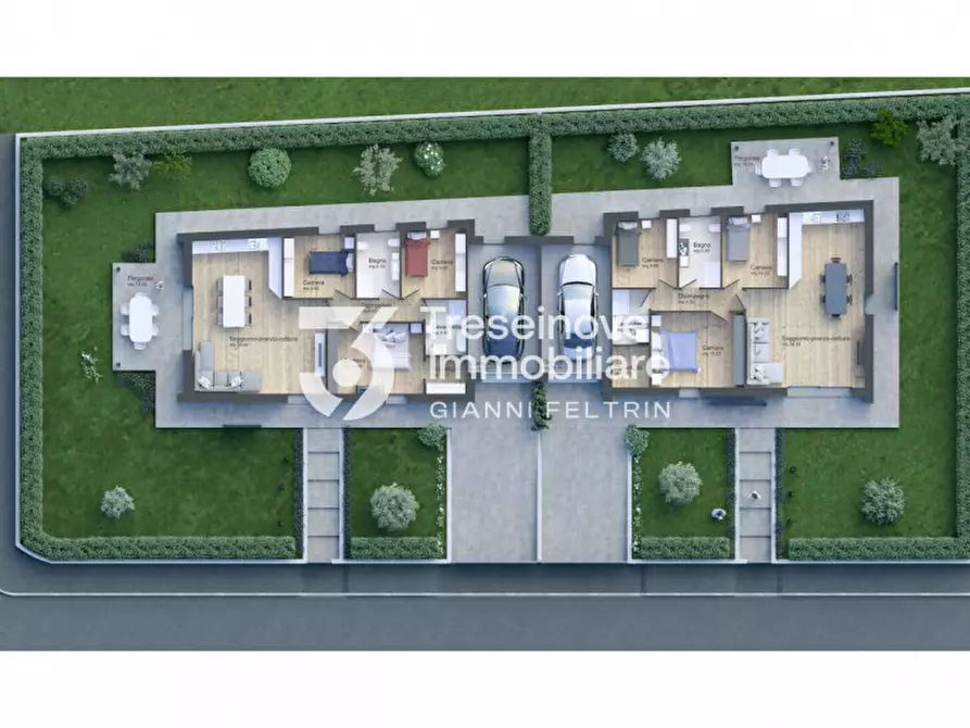 Immagine 8 di Casa bifamiliare in vendita  in Via Aldo Rossi a San Donà Di Piave