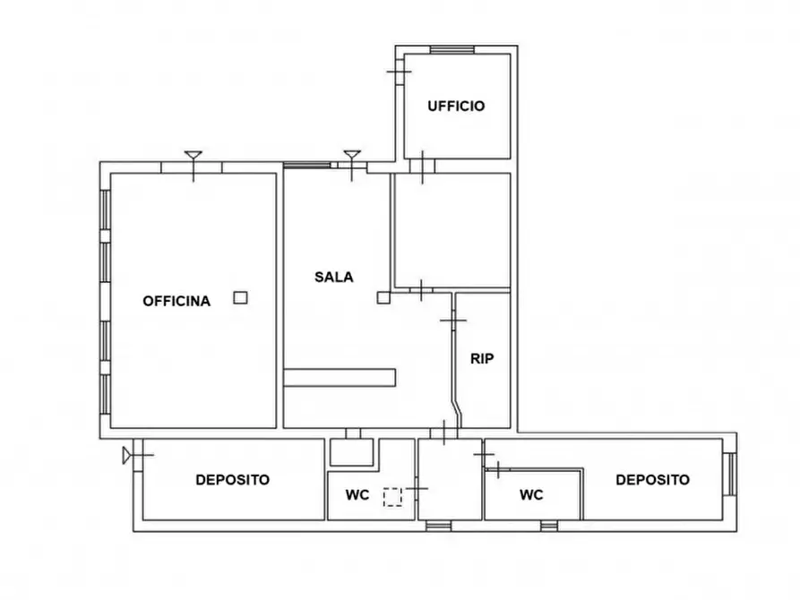 Immagine 4 di Capannone industriale in vendita  in Via Primo Mantovani 117, 00055 Ladispoli RM, Italia a Ladispoli