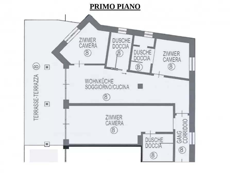 Immagine 10 di Appartamento in vendita  a Badia .Abtei.