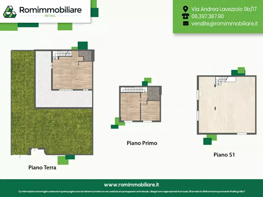 Immagine 23 di Villa in vendita  in Via Francesco Cilea a Roma